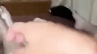 Greek gay amateur threesome-huge dicks 23cm hard bareback fuck and cum in pussyass