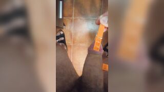 Tongs and straw