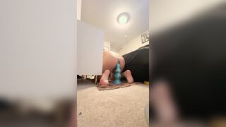 Sissy bitch fights to take legal inches gigantic node fuck stick
