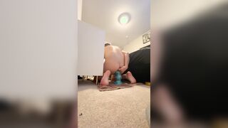 Sissy bitch fights to take legal inches gigantic node fuck stick