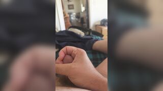 Petite fuck-stick nutting