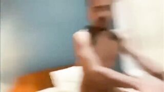 Amateur bareback group fuck