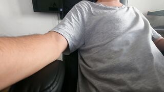 Spectacular devotee fetish t tee-shirt stomach aficionado