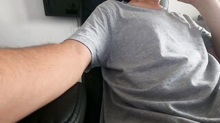 Spectacular devotee fetish t tee-shirt stomach aficionado