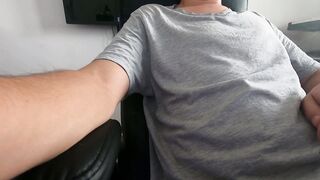 Spectacular devotee fetish t tee-shirt stomach aficionado