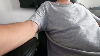 Luxurious worshipper fetish t tee-shirt tummy yes
