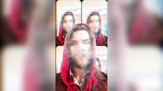Oregonleatherboy Smoking Dressed in Burnt Sienna Leather Blazer Mindfuck