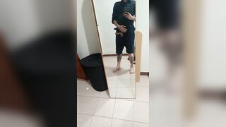 Pouncing outside My trousers