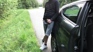 Frolicking with my rod outdoors and nutting