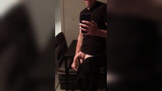 Jizzing arms-free-for-all