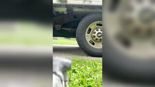 Caught in public
