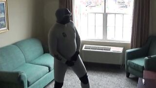 milking off in front of 1st floor motel window part two