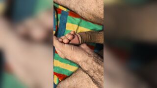 Jerking my cute manmeat to climax