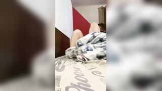 Femboy Takes 20cm Fuck stick Deep - Promiscuous Getting off
