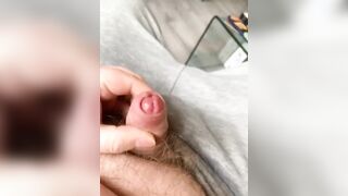 Toying with my foreskin back