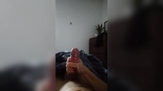 Giant Slo-mo Jizz shot from my Edged Rod