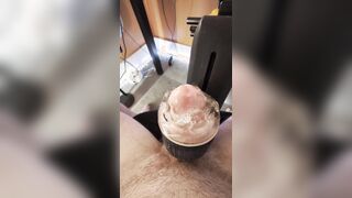 LEAKING BONE GETS LEISURELY MASTURBATED AGAIN AND AGAIN