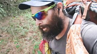 I need help... hiking with my man-meat out