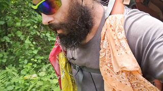 I need help... hiking with my man-meat out