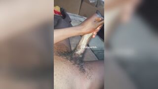 BULBOUS CHISEL AND MILKING IT OFF UNTIL I JIZM