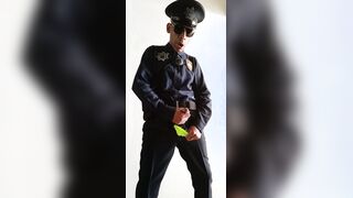 021 POLICÍA UNIFORM I CANT STOP THEM 1 COP Se me Vinieron Lingerie
