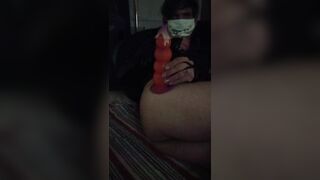 messy faux-cock desires spiral in filthy jizz chaos