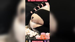 Valentine femboy ass-fuck injection whit marshmallows