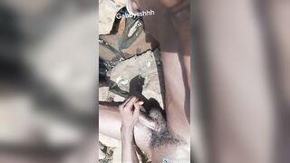 HUGE EBONY AFRICAN JUNGLE CRUISE WANKING OFF