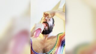 raph professional goat roasts in bold fellate action