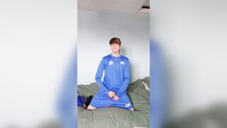Barely Damag3d fleshlight joy in football kit