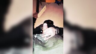 Tormentor want wank off in dungeon