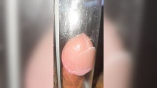 First-ever time attempting a pump that is also a fleshlight, the strain made me jizm so rigid