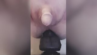 , unfiltered thirst fuels a aggressive fuck stick storm within, ginormous breasts wriggle as shaft wrecks with moist intent