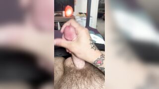 Thinking Of You While I Get Firm and Suck a Flow of Jizz All Over Myself