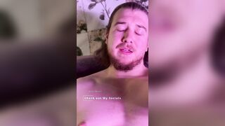 YAM-SIZED SAUSAGE Jizzing - Red-hot Dude Faps