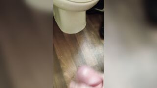 Filming my Acquaintance Wank Uncircumcised Trouser snake and Spunk
