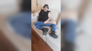 Provocando no sofá!