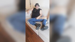 Provocando no sofá!