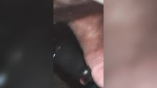 frolicking with a XXL schlong, using a vibrator to get me half rigid