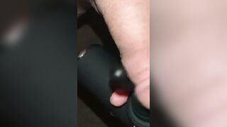 frolicking with a XXL schlong, using a vibrator to get me half rigid