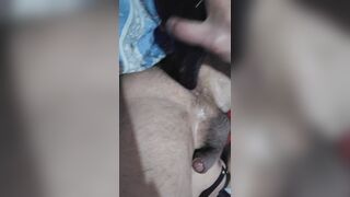 Jugando con mi juguete nuevo