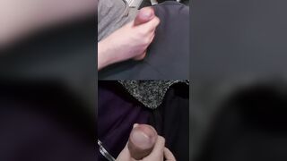 Wanking 2 pulsating lush spunk-pumps with pre-jizm slicking every ridge