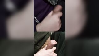 Hammering 2 obese phat members trickling pre-jizz from the turgid goes.