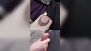 Jacking 2 stiff turgid dicks with shining pre-seminal testicle tonic beading.
