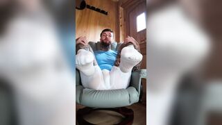 Inked Dom Idolize POINT OF VIEW Soles, Backside, Erection - PREVIEW