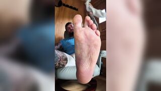 Inked Dom Idolize POINT OF VIEW Soles, Backside, Erection - PREVIEW