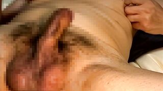 I ejaculated when I toyed with my puffies and dick-head
