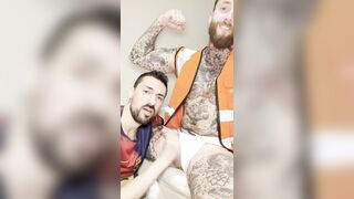 cool hairy man penetrating stiff femboy with immense bum
