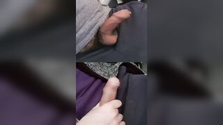 Milking a couple of hard pulsating penises facialed in shining pre-seminal juices.