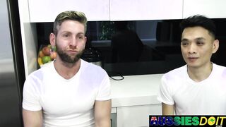 Australian Gay Saint Spreads Legs Wide To Welcome Lawrence Hard Cock